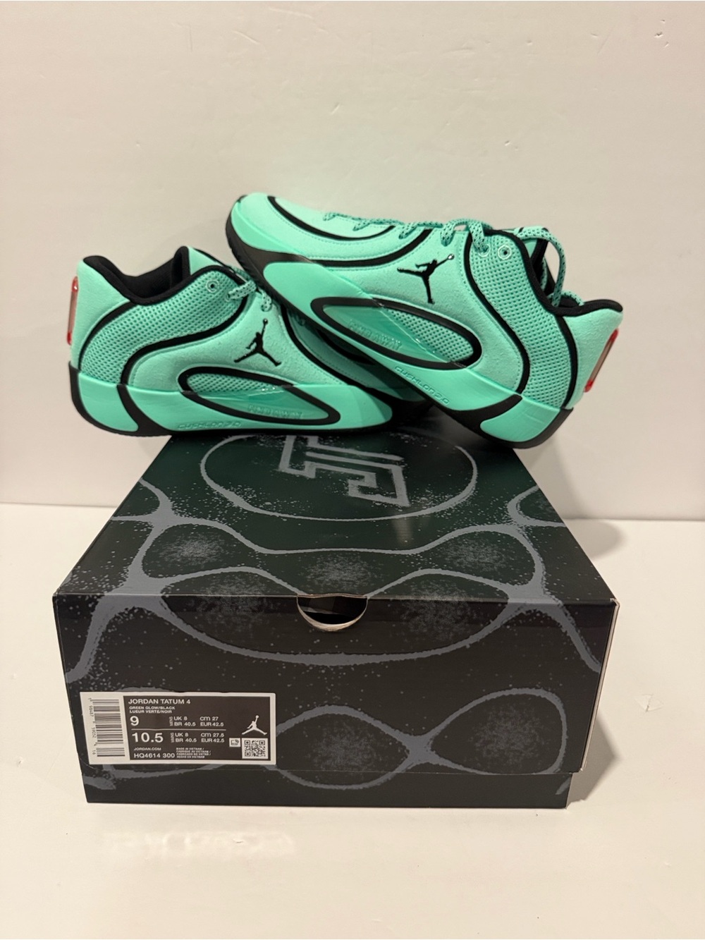 Air Jordan Tatum 4 'Green Glow' Sz: 9 / 9.5 (HQ4614-300)